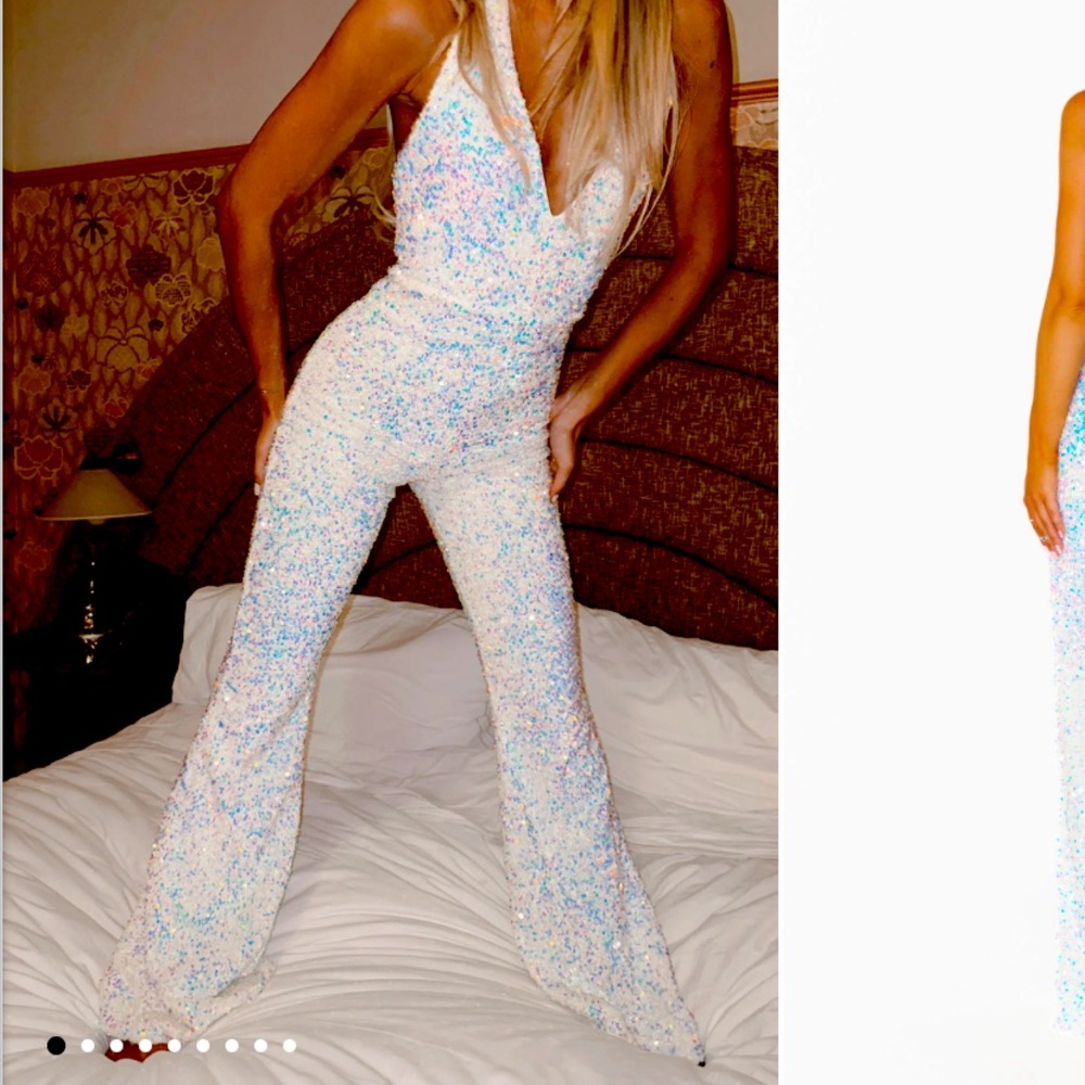 Show Me Your Mumu Studio Halter Jumpsuit, size XS